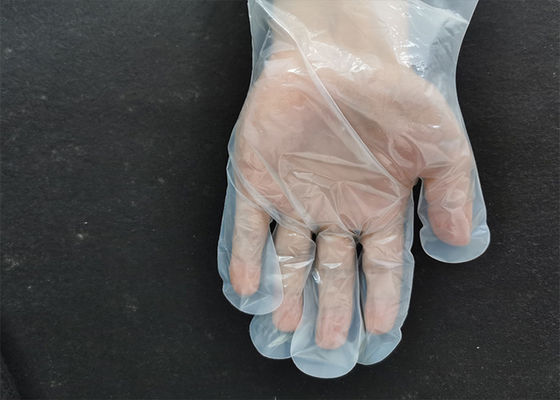 Thân thiện với môi trường thoáng khí mềm mại trong suốt Găng tay dùng một lần có thể phân hủy sinh học