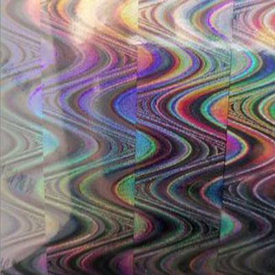 Glitter Rainbow và Star Metalized Phim ba chiều trên cuộn để đóng gói