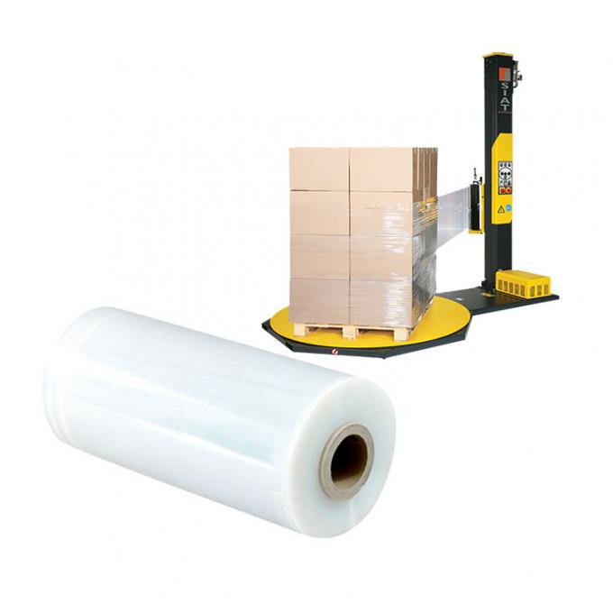 Bằng tay Pallet Pe Căng cuộn màng co cuộn 500mm 80 Máy đo 20 Micron 3