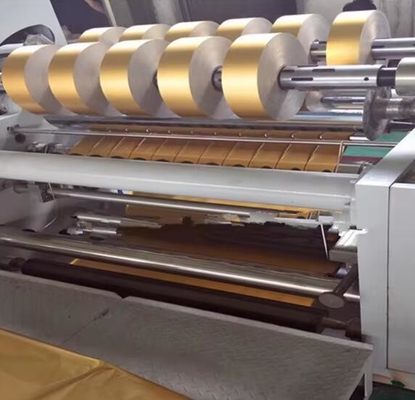 Chất lượng cao cấp thực phẩm giấy gói sô cô la vàng bạc giấy nhôm