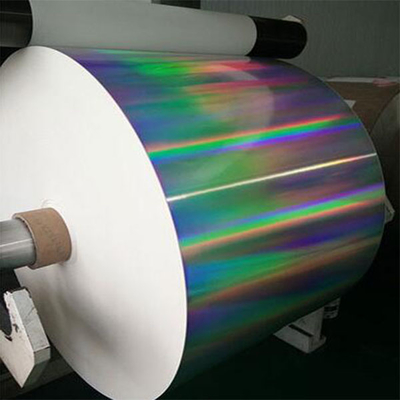 Chuyển Pet kim loại hóa giấy Holographic / Thẻ giấy để in và đóng gói