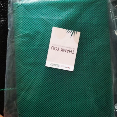 70-180GSM Vải chống cỏ không dệt PP màu đen và màu xanh lá cây để cỏ dại, vải thảm cỏ dại
