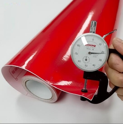 Cuộn phim tự dán bằng vàng, nhãn dán tủ lạnh tự dán, nhãn dán PET thang máy, nhãn dán chữ