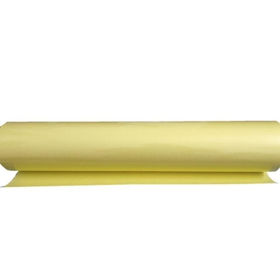 Chất dính dầu hai mặt chống nhiệt độ cao giấy đáy màu vàng PVC trong suốt phim dính hai mặt