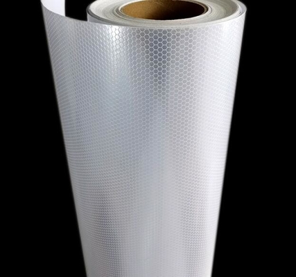 Honeycomb Hình ảnh liền mạch quảng cáo lớp biển báo giao thông chữ viết phim phản xạ dính