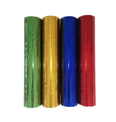 Phim nhôm vàng polyester bóng, phim vàng PET cho nghệ thuật và giấy mạ