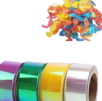 Phòng bán buôn Rainbow Film Natural PVC Candy Twist Sequin Film Để đóng gói và trang trí