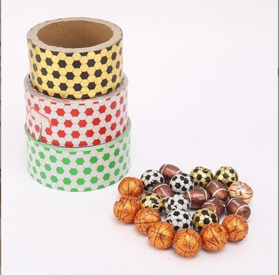 Bằng cách cuộn và in 12mic 15mic nhôm giấy cho chocolate và kẹo gói