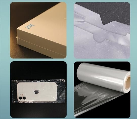 Low Temperature Soft Pof Heat Shrink Film, Pof gấp thermoplastic thermostatic shrink bao bì phim