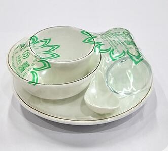Vi khuẩn axit lactic bộ phim cơ thể tùy chỉnh thương hiệu chống giả mạo POF phim co lại