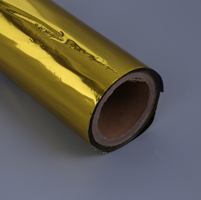Màu vàng 12mic PET phim Aluminized chống nhiệt độ cao