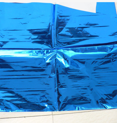 Polyester phim vàng hoa hồng giấy phim kim loại hóa Trung Quốc phim đỏ giấy bóng hồ sâu màu xanh lá cây dải nhôm băng