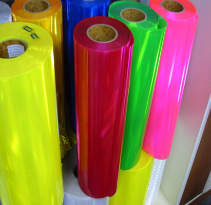PVC mềm keo Transparent Film màu PVC Frosted màu bóng keo PVC Film