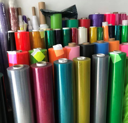 PVC mềm keo Transparent Film màu PVC Frosted màu bóng keo PVC Film