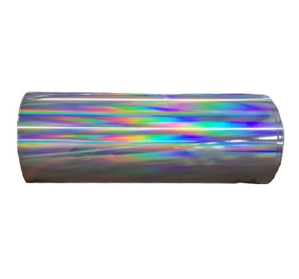 Phim pha trộn trong suốt nhiệt Holographic cho các hộp làm bằng giấy vải