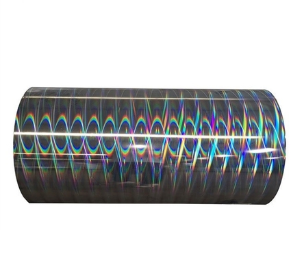 Phim pha trộn trong suốt nhiệt Holographic cho các hộp làm bằng giấy vải