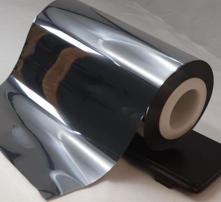 Cuộn màng đen 12micron Polypropylene Bopp Aluminized để đóng gói