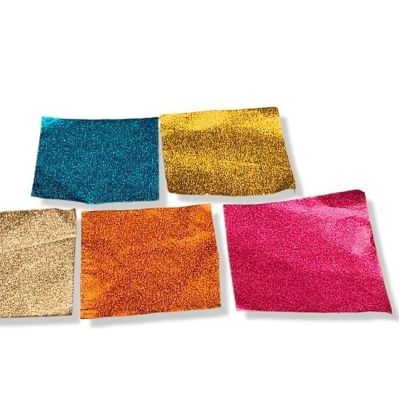 Bảng giấy nhôm phủ sáp màu tùy chỉnh cho giấy bọc sô cô la