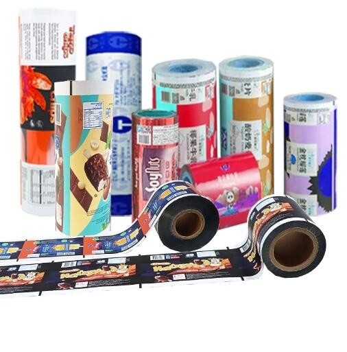 in tùy chỉnh 110mic.100mic PET + al + PE phim trên cuộn cho túi đóng gói thực phẩm