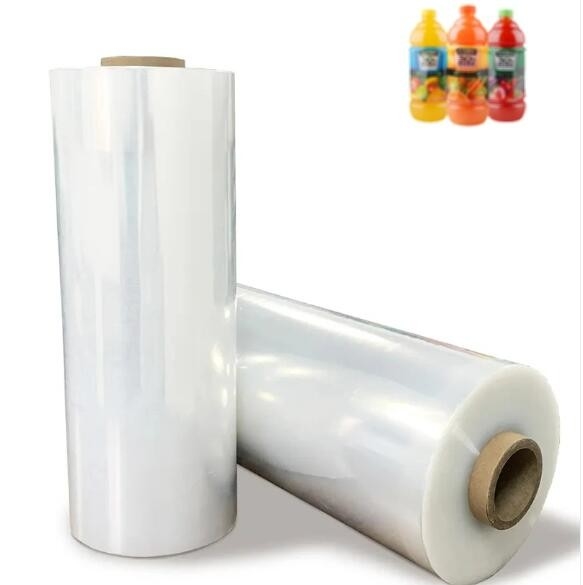 PVC Shrink Film Roll for Heat Labels Bọc bột protein chai nước ép lon nước thủy tinh đồ uống